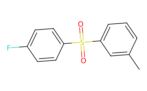 m-((p-Fluorophenyl)sulphonyl)toluene 87787-49-3